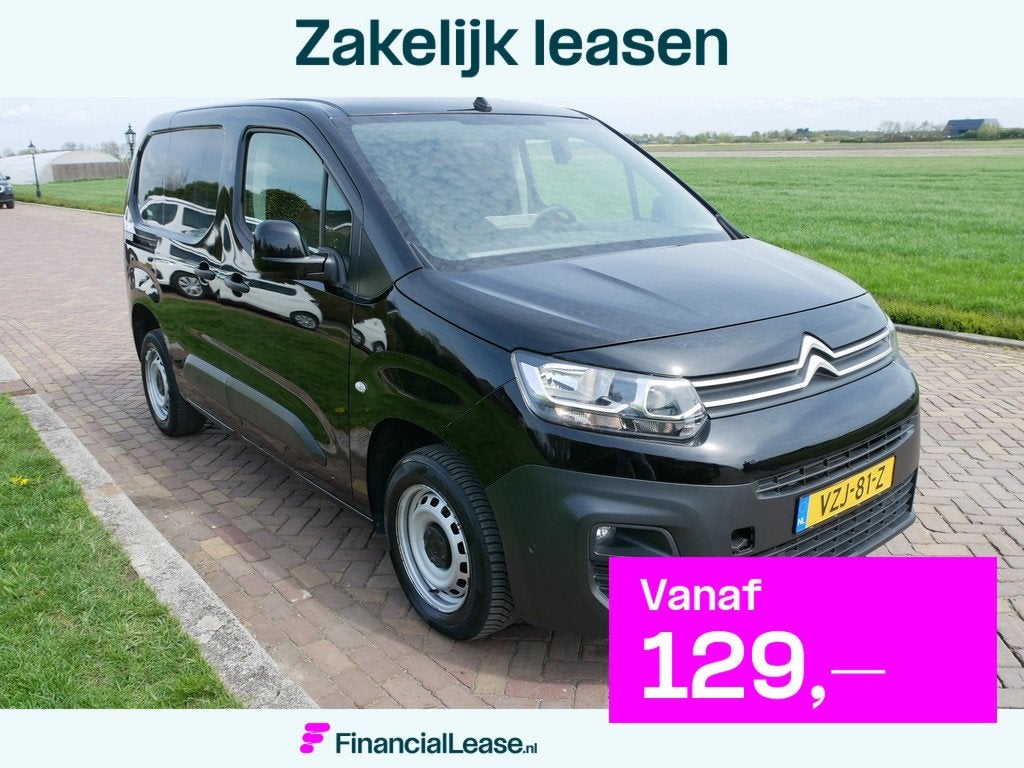 Citroen Berlingo 1.5 BlueHDi 100 S&S L1 AC CAMERA * 7599 EX, Voorwielaandrijving, Stof, Gebruikt, Citroën