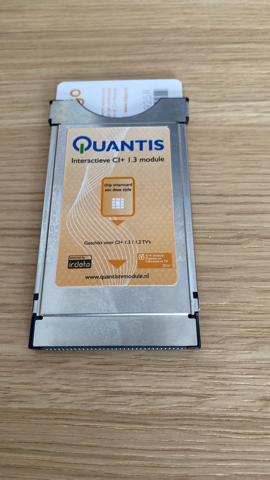 Quantis CI+ Ziggo module met smartcard, Ophalen of Verzenden, Zo goed als nieuw, Decoder