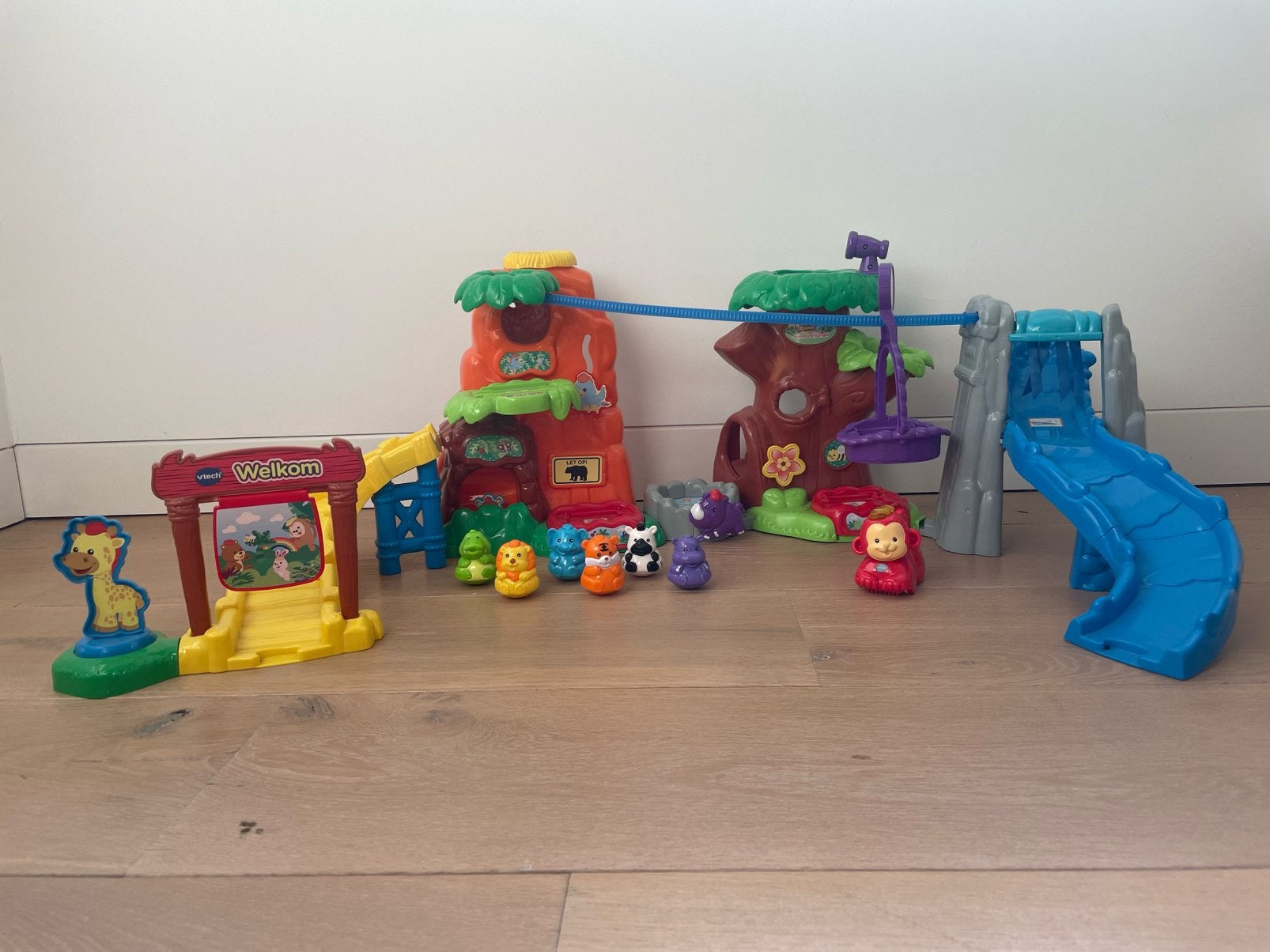 VTech Zoef Zoef Dieren Avonturenjungle, Ophalen of Verzenden, Gebruikt, 6 maanden tot 2 jaar
