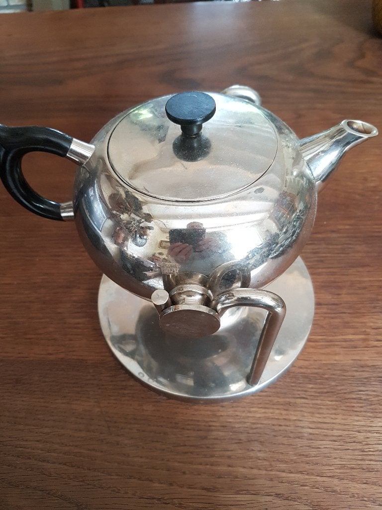 Art deco theepot, Overige materialen, Overige typen, Ophalen of Verzenden, Zo goed als nieuw