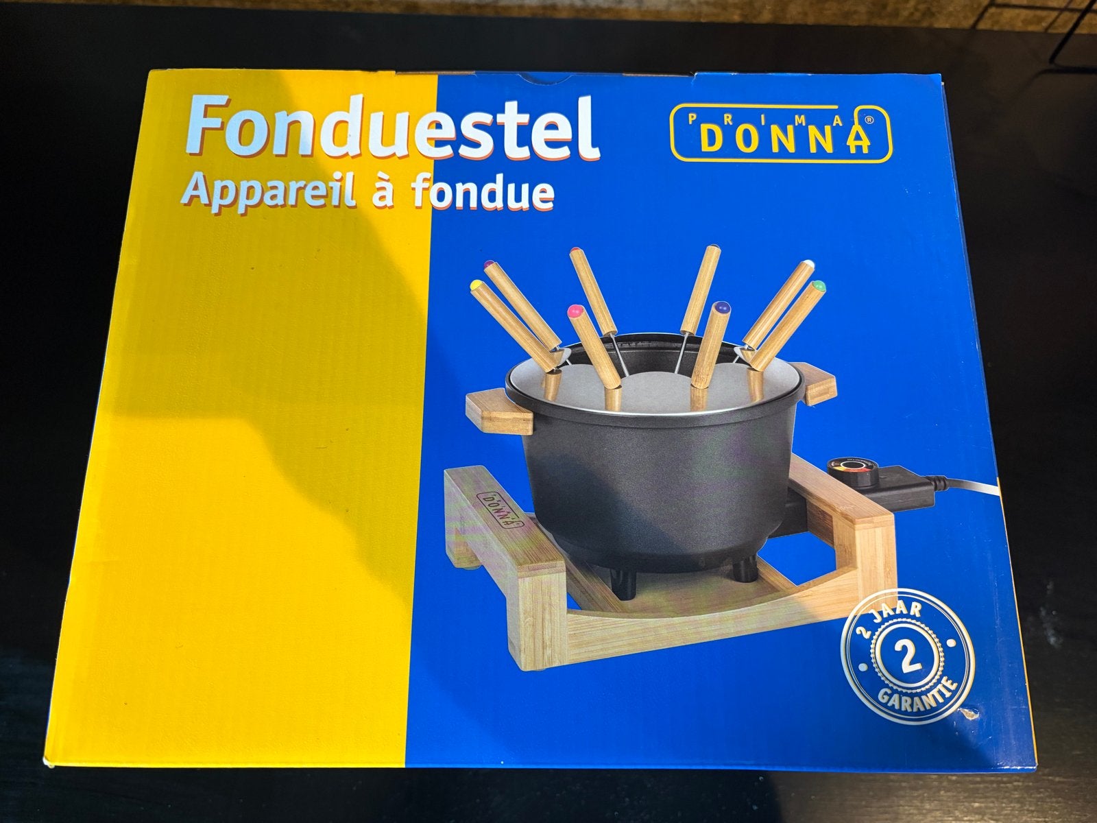 Nieuw in verpakking: Prima Donna Fonduestel, Ophalen of Verzenden, Nieuw, Elektrisch, Fondueset