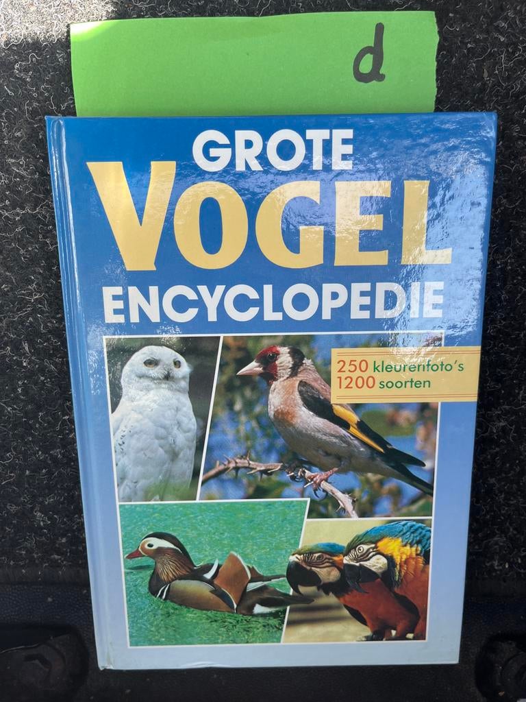 Grote Vogel Encyclopedie - Prachtig naslagwerk, Boeken, Ophalen of Verzenden, Zo goed als nieuw, Dieren, Los deel