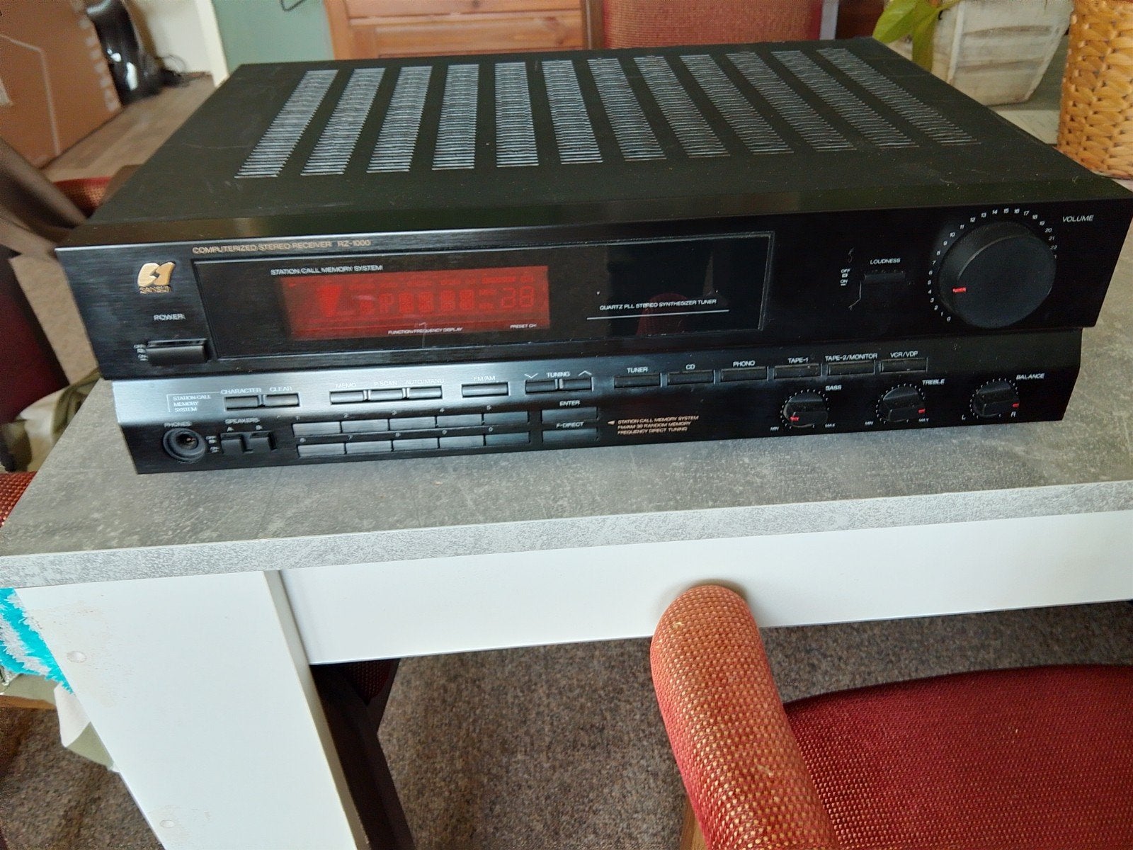 Sansui RZ-1000 receiver, Audio, Tv en Foto, Ophalen of Verzenden, Minder dan 60 watt, Overige merken