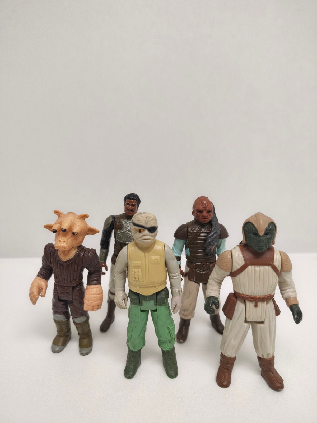 Star Wars poppetjes 5 stuks, Verzamelen, Star Wars, Ophalen of Verzenden, Zo goed als nieuw, Actiefiguurtje
