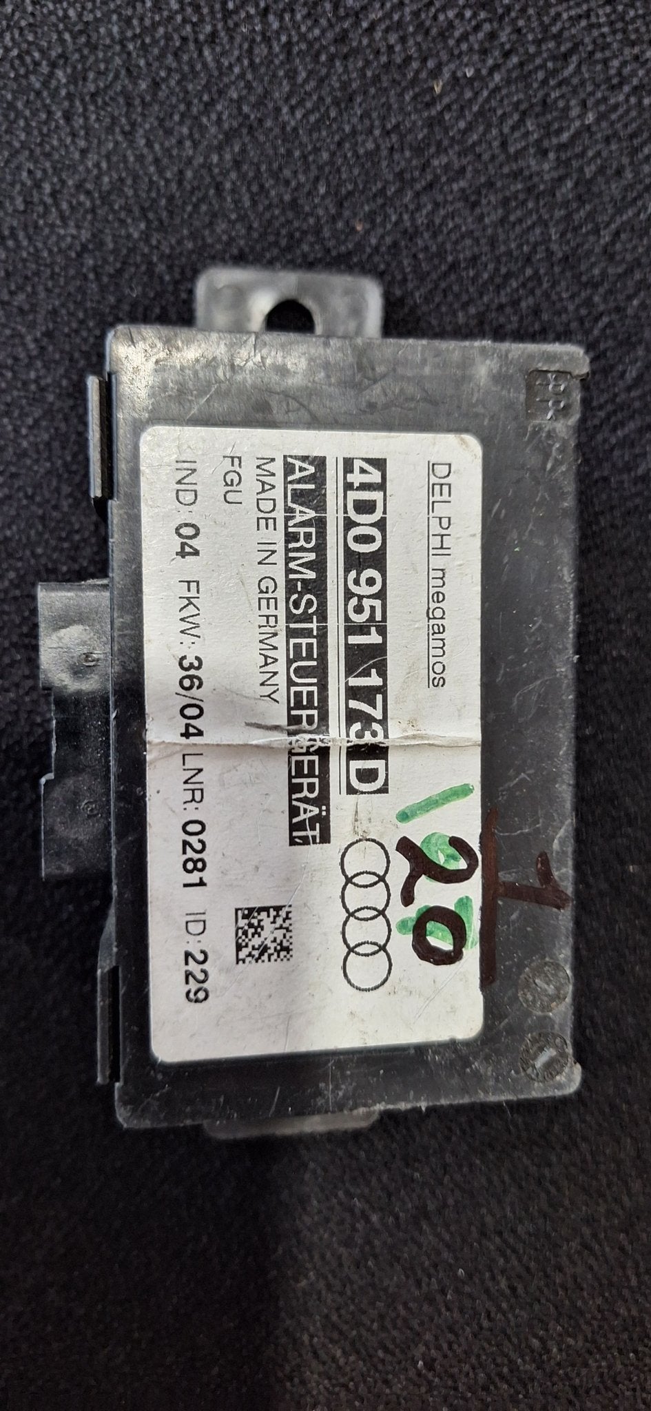 Alarm Stuurapparaat Module Audi A3 A4 A6 A8 TT 4D0951173D, Gebruikt, -, -, -