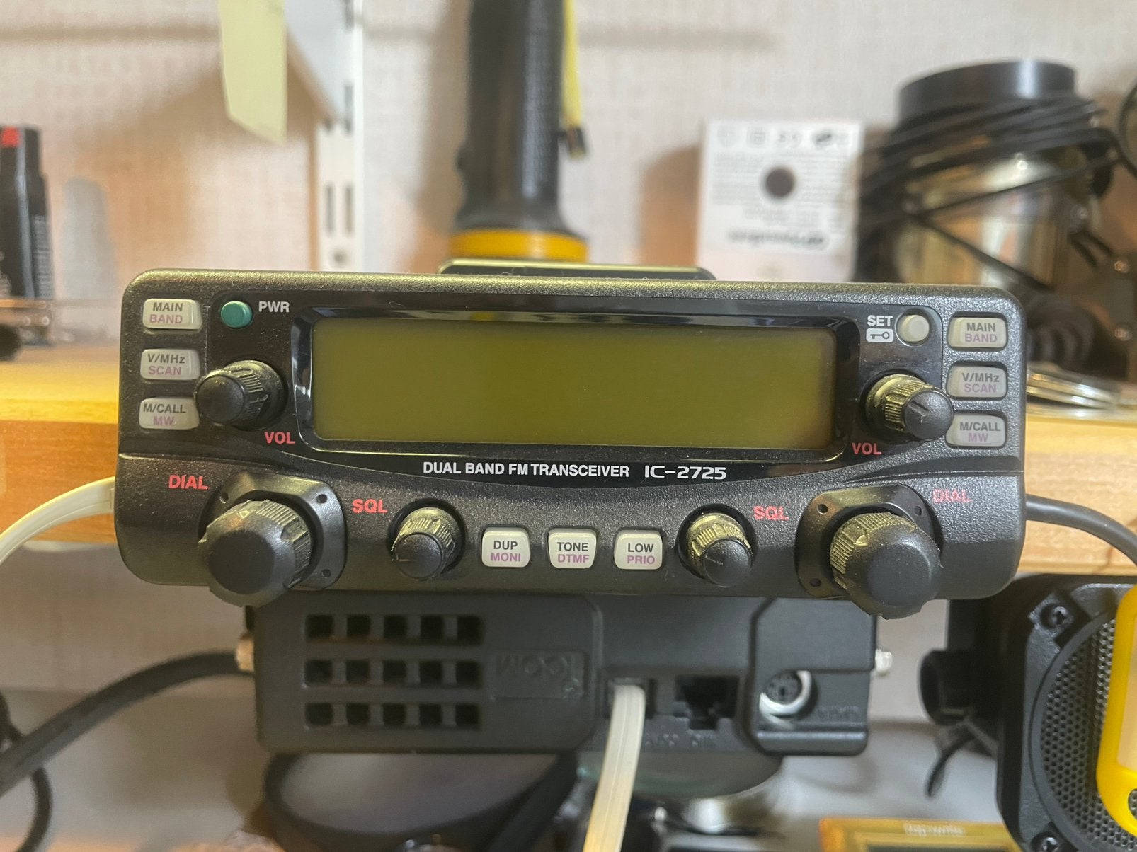 Icom IC-2725E Dual Band FM Transceiver 2m/70cm, Ophalen, Gebruikt