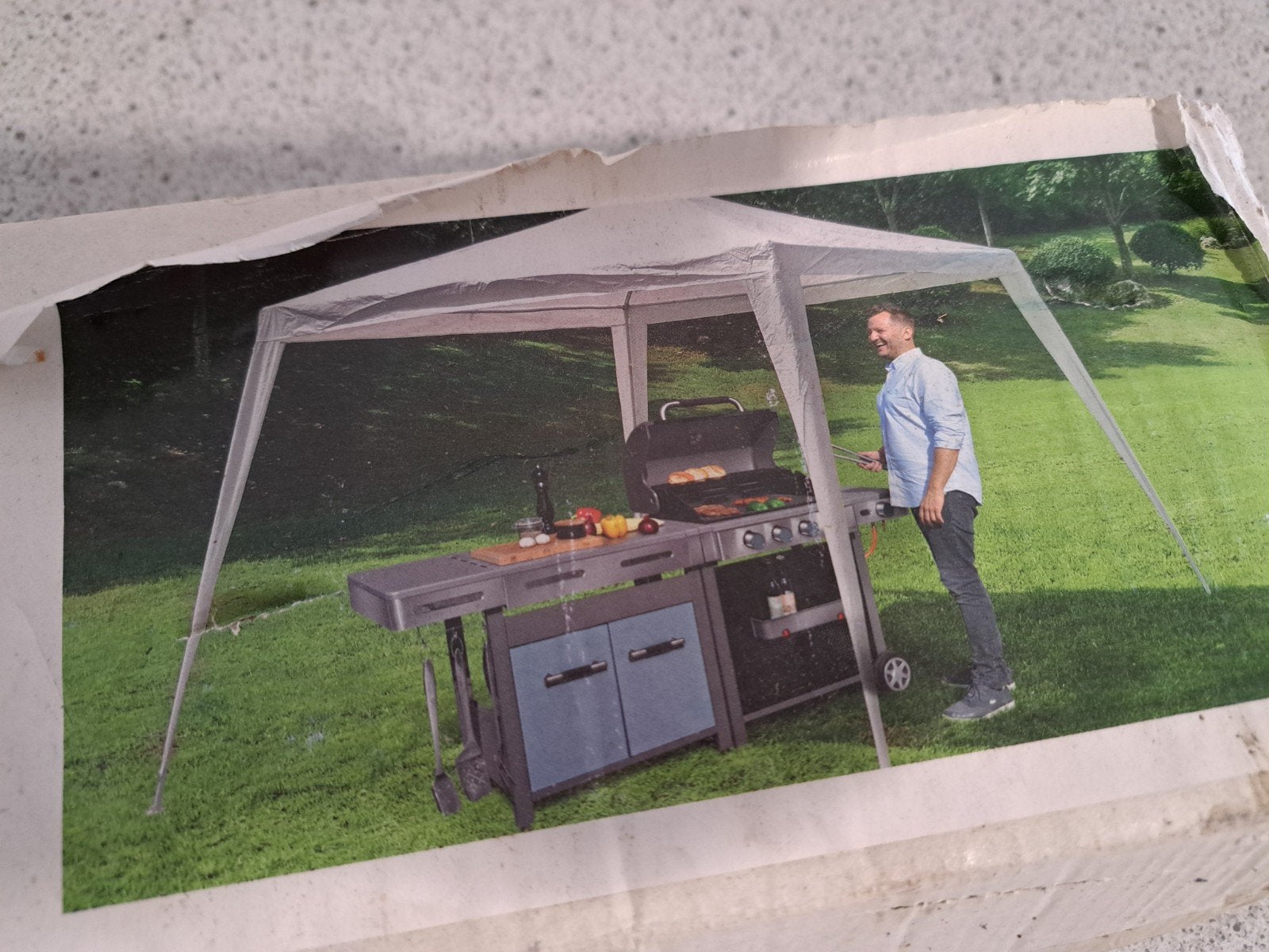 partytent zgan, Tuin en Terras, Partytenten, Ophalen, Opvouwbaar, Partytent, Minder dan 4 meter
