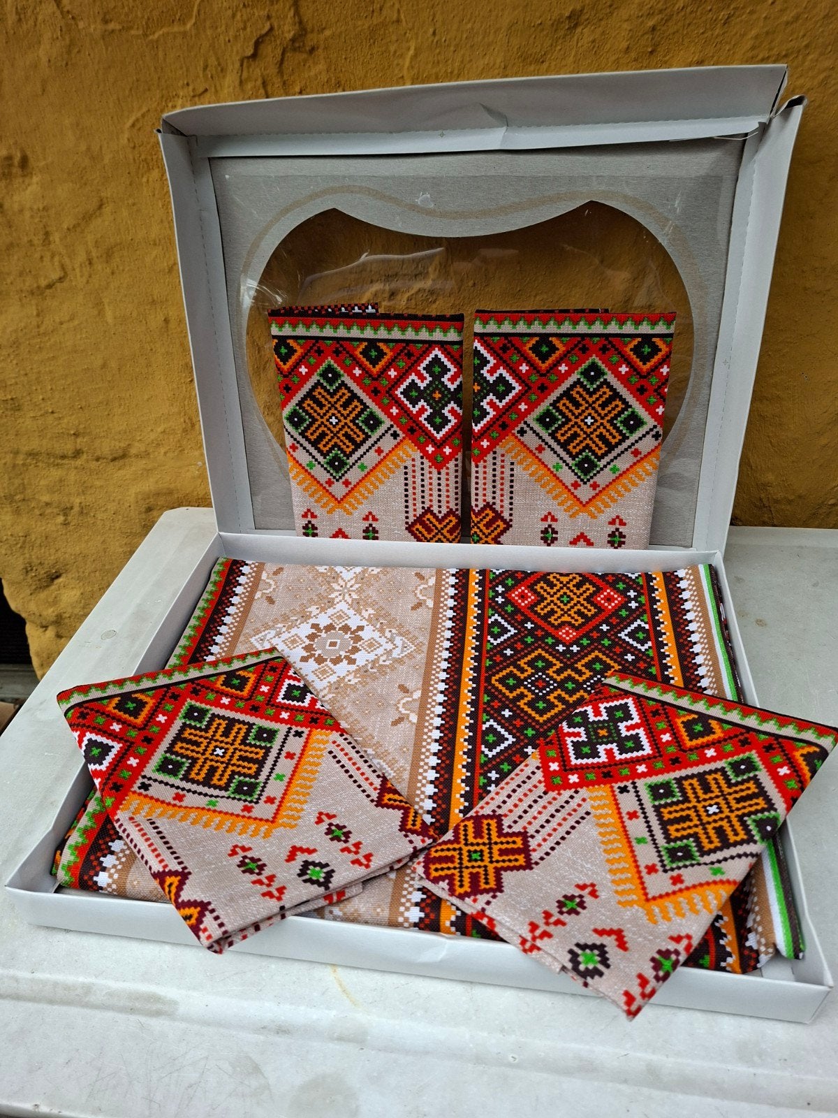 TAFEL LOPER SERVETTEN, Ophalen of Verzenden, Huis en Inrichting