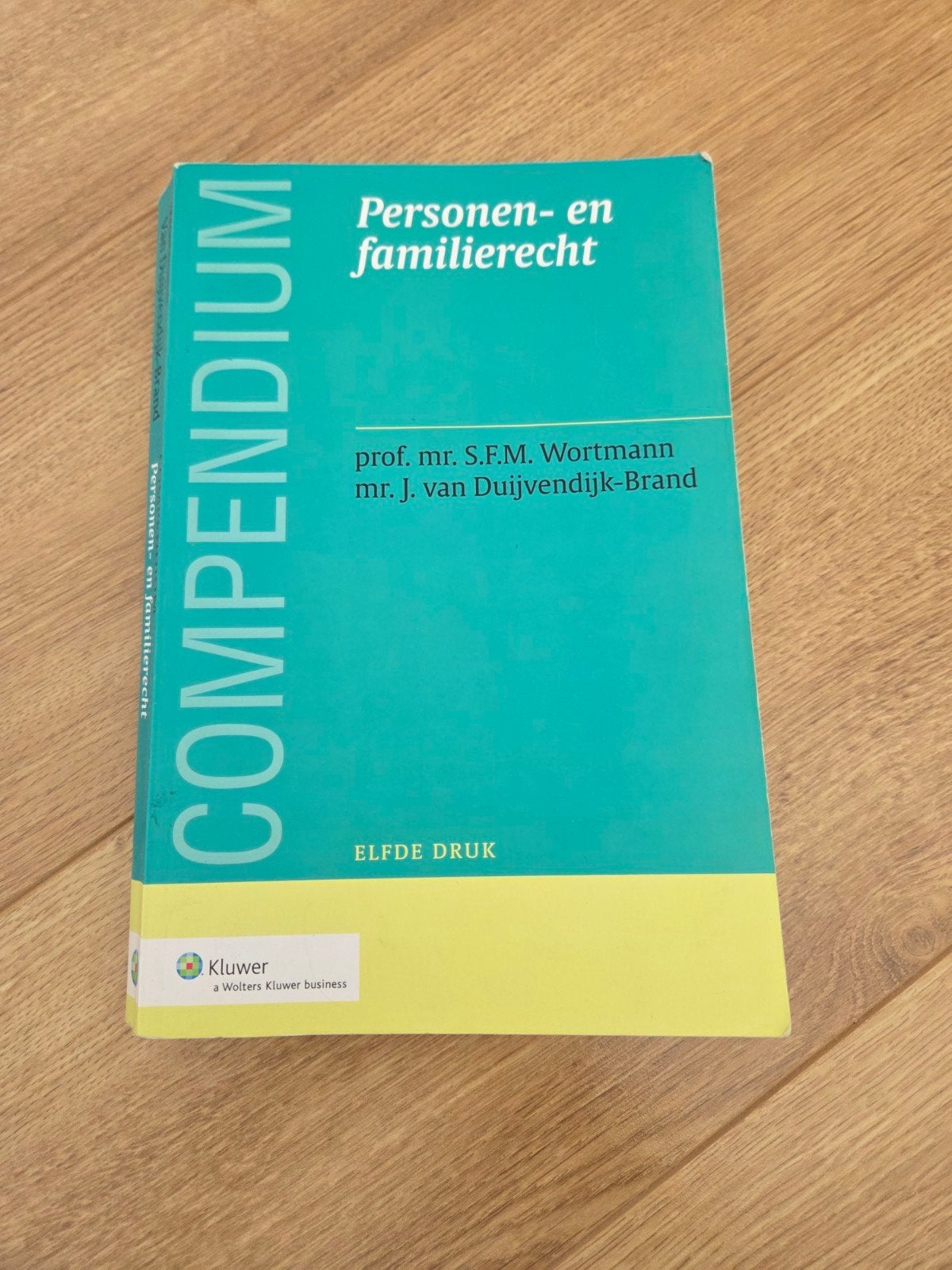 Compendium Personen- en Familierecht - 11e druk, Gelezen, Prof. mr. S.F.M. Wortmann, mr. J. van Duijvendijk-Brand, Ophalen of Verzenden