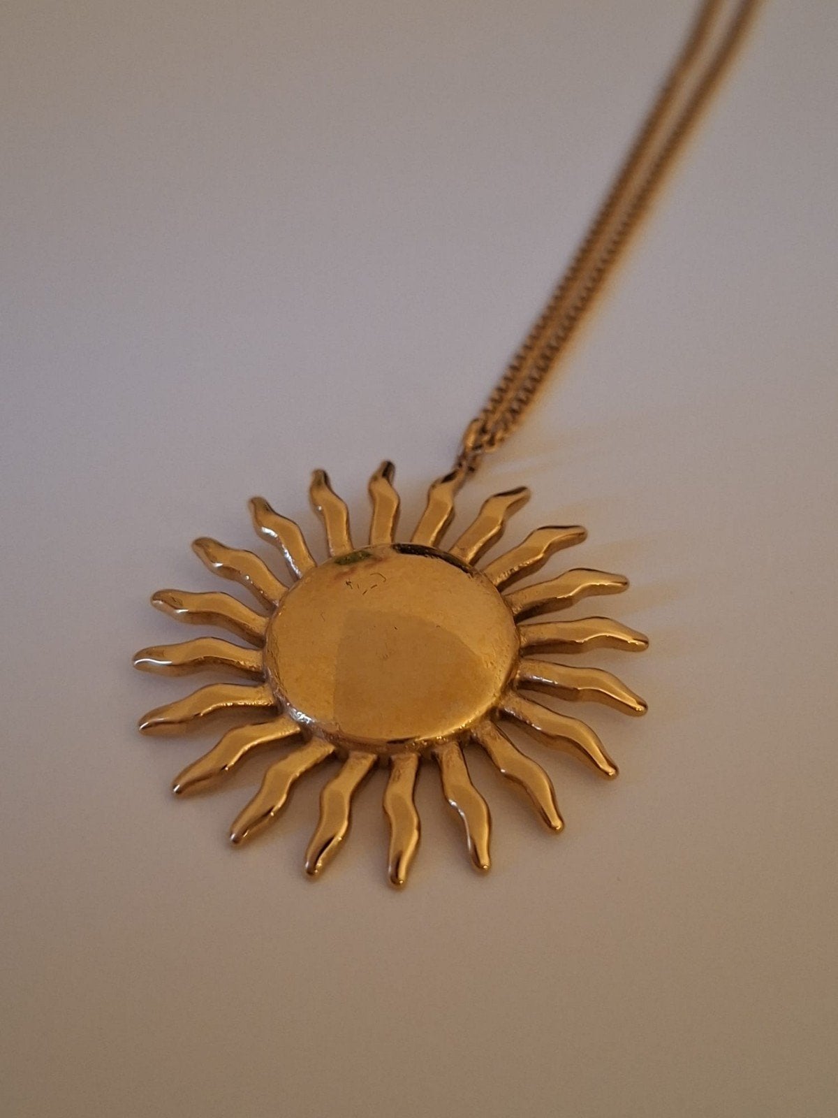 ZGAN Finaste ketting met hanger, Ophalen of Verzenden, Zo goed als nieuw, Goud, Overige materialen