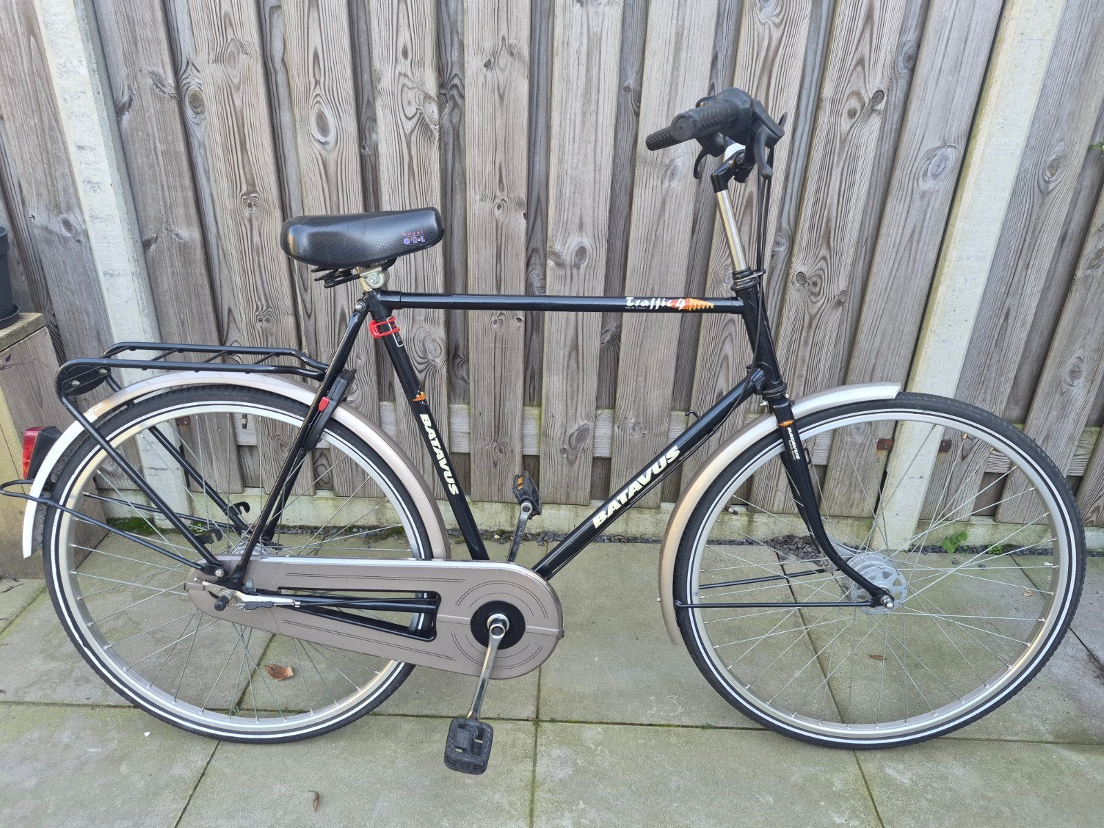 Batavus herenfiets amper gebruikt met 3 versnellingen, Fietsen en Brommers, Ophalen, Gebruikt, Versnellingen, Batavus