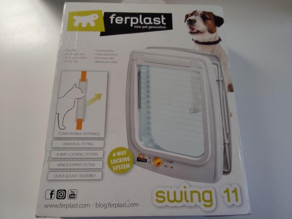 Hondenluik, Ferplast Swing 11, Ophalen, Nieuw