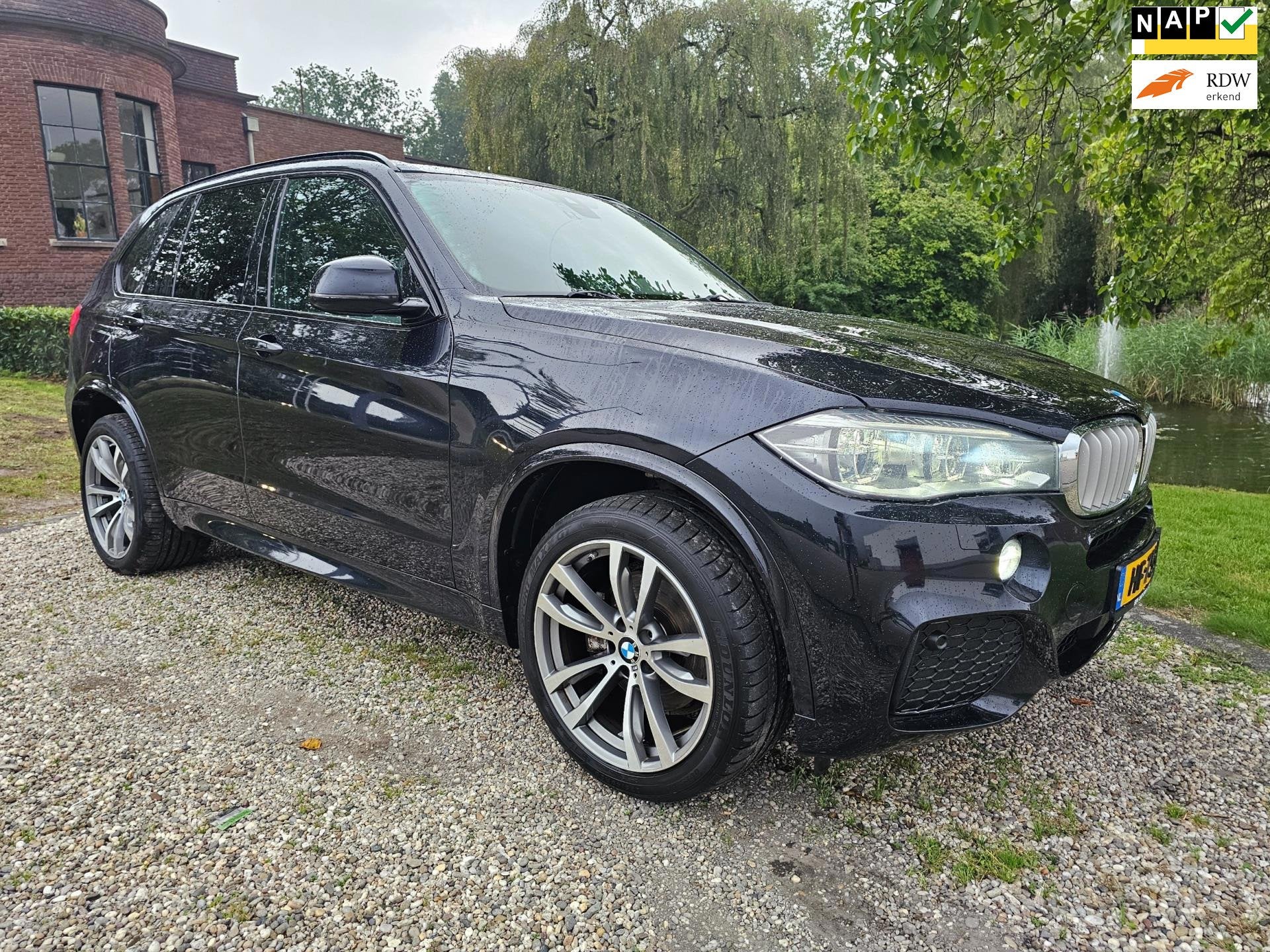 BMW X5 XDrive40e High Executive M-sport dealer onderhouden, Auto's, Gebruikt, 4 cilinders, Zwart, Bedrijf