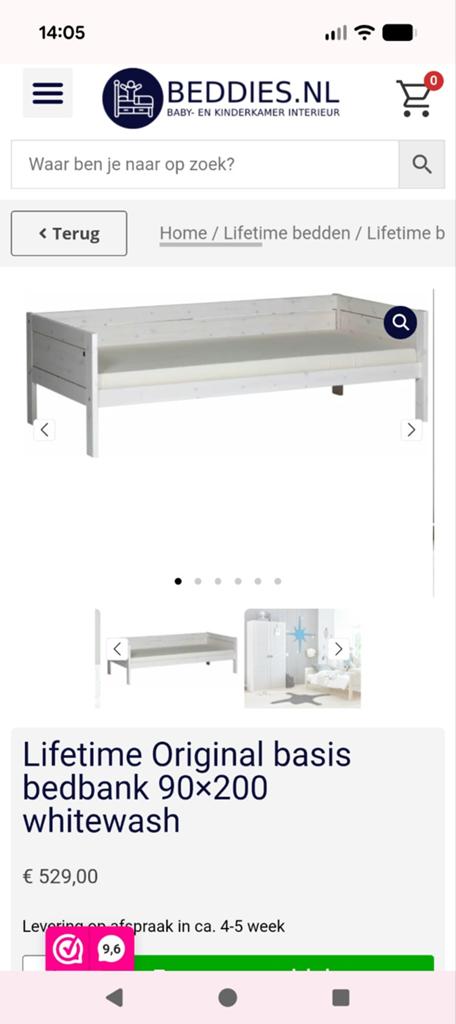 Gratis! 1-persoons bed incl. verstelbare lattenbodem, Ophalen, Gebruikt, 90 cm, Eenpersoons
