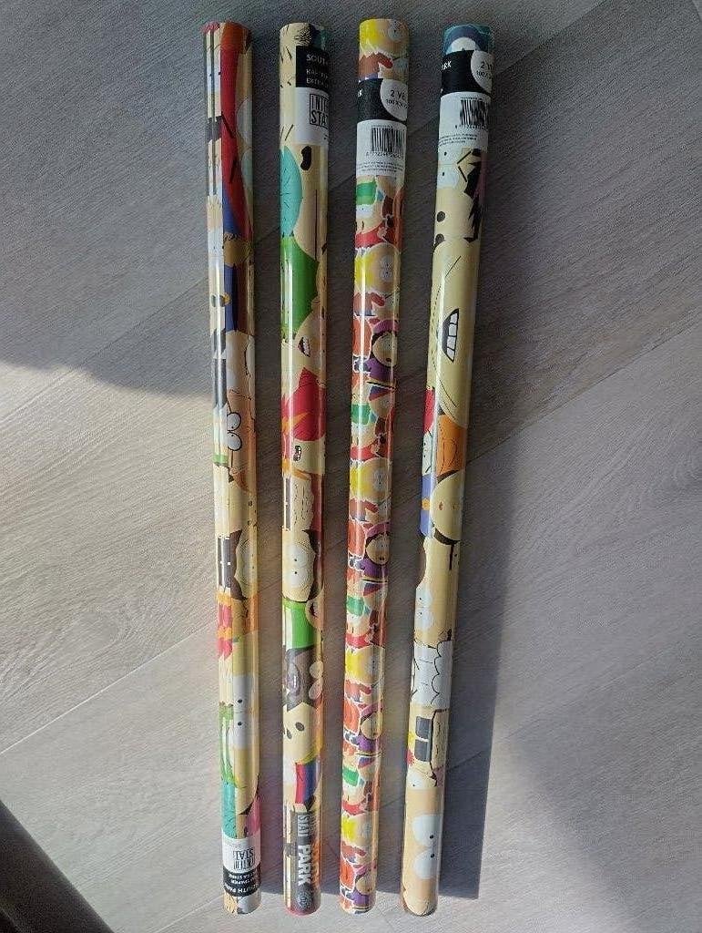 Kaftpapier South Park 4 rollen extra sterk kaftpapier, Ophalen, Nieuw