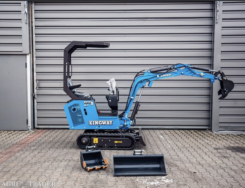 Minigraafmachine graafmachine ECO5 NIEUW KINGWAY, Verzenden, Neerkant, KINGWAY, Graafmachine