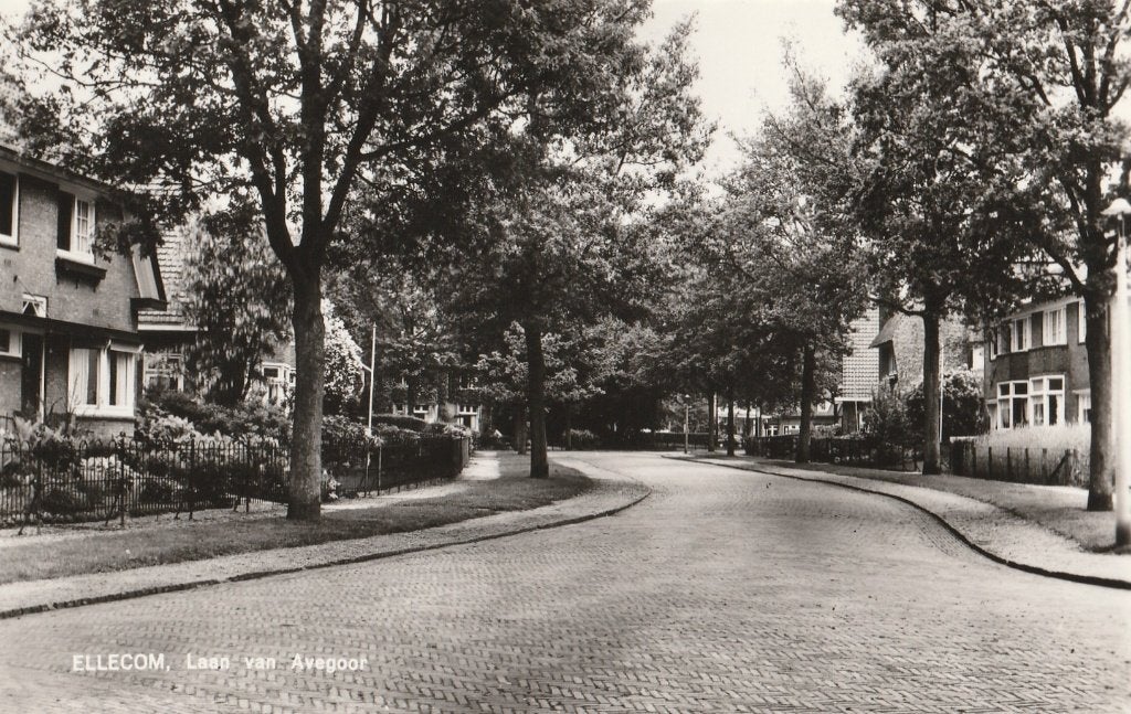 Ellecom, Laan van Avegoor. Gemeente Rheden., Verzenden, Ongelopen, Gelderland