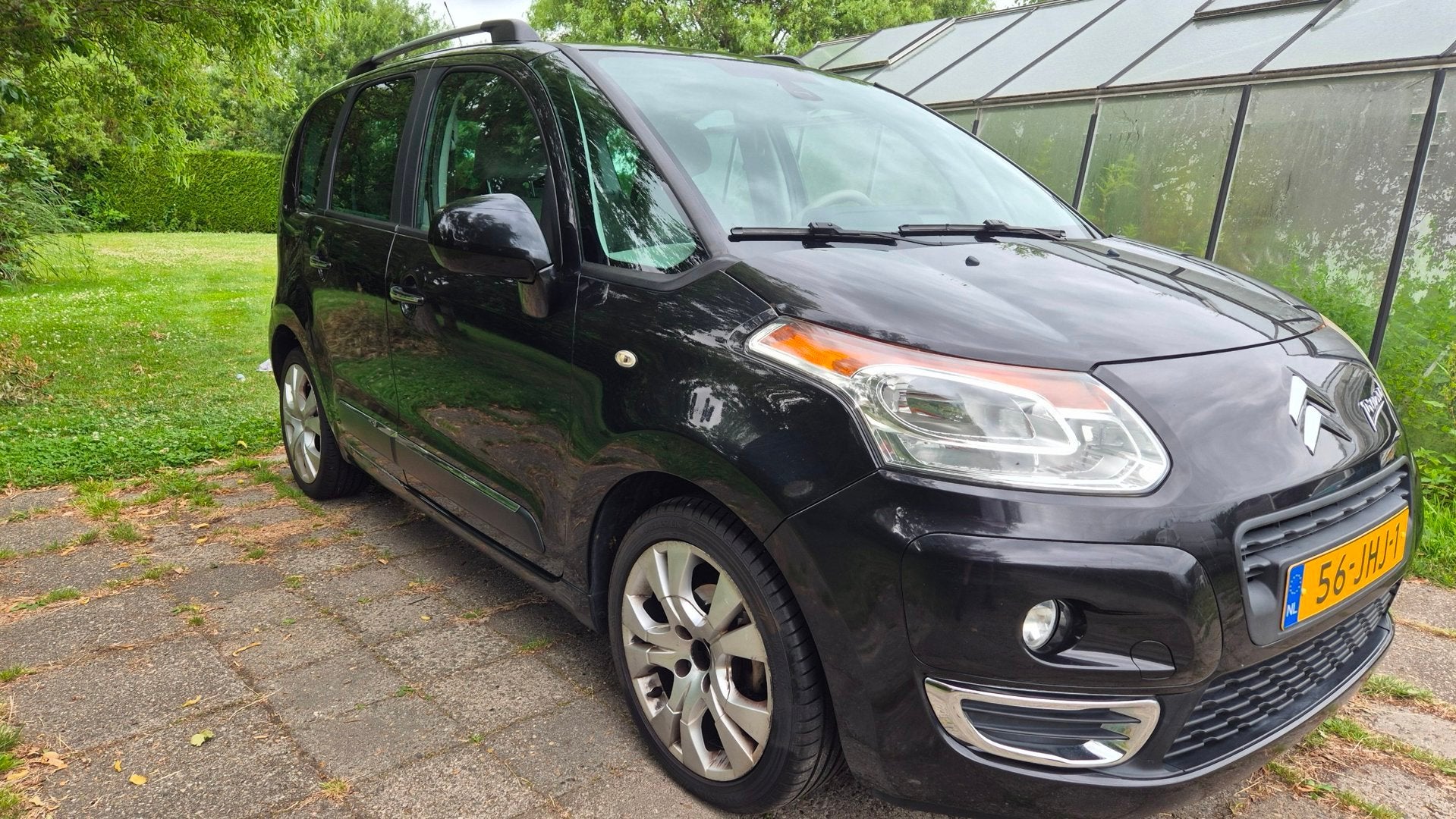 Citroen C3 Picasso 1.4 VTi Exclusive NETJES AIRCO APK, Voorwielaandrijving, 15 km/l, Gebruikt, Zwart