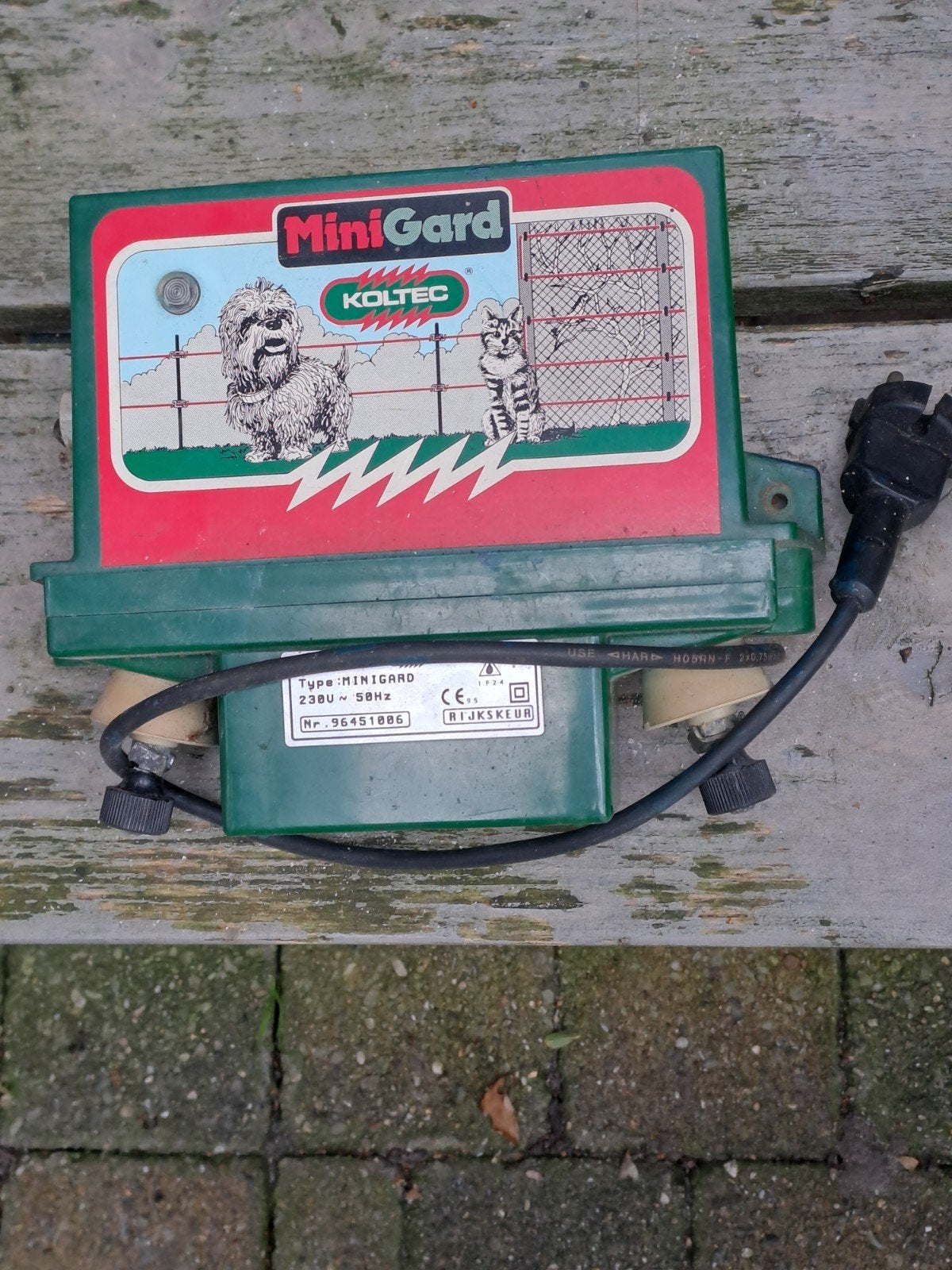 schrikdraad voor hond of kat, Ophalen, Overige typen
