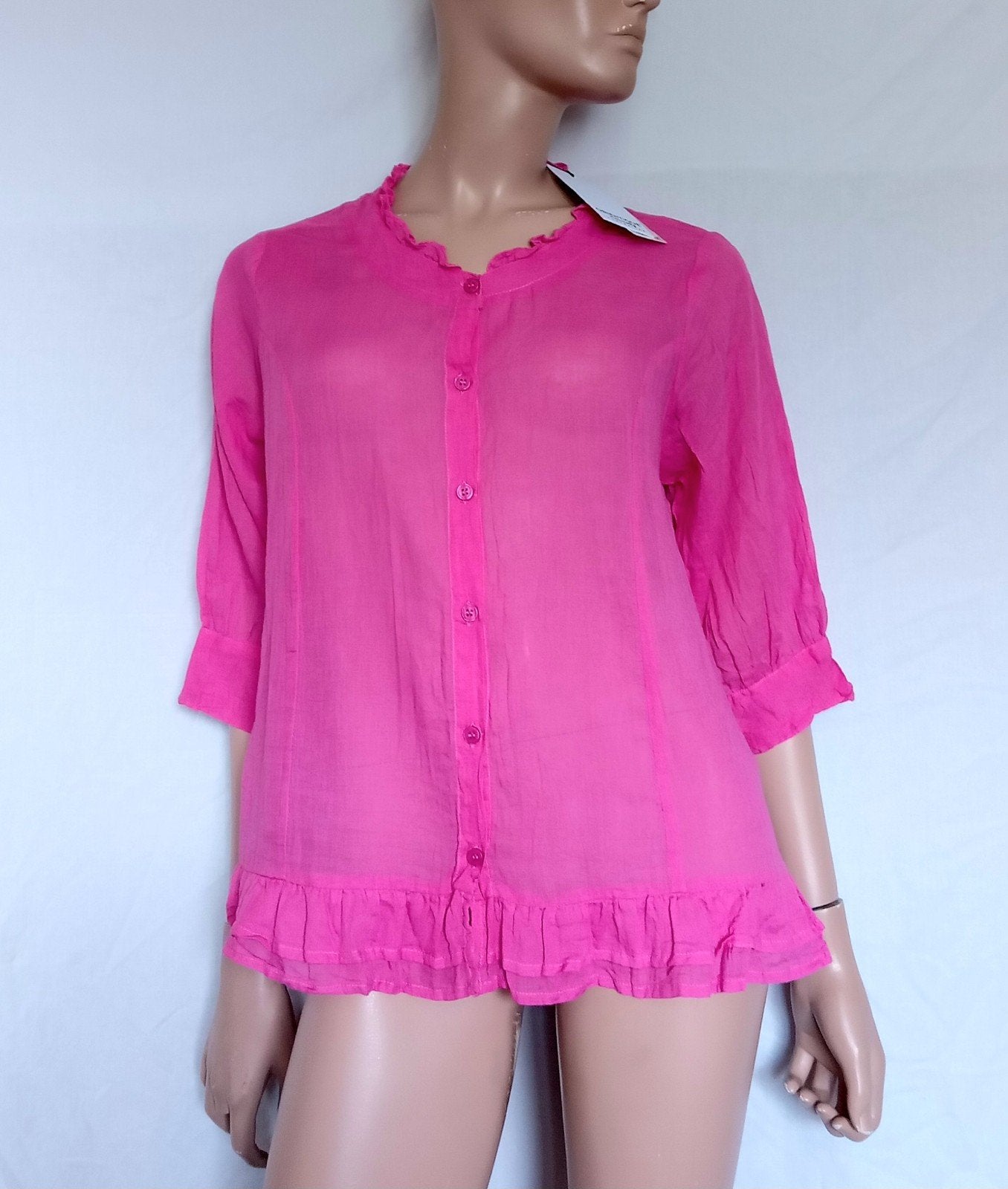 ORIENTIQUE AUSTRALIAN Blouse , Maat 38 - 40 , NIEUW, Ophalen of Verzenden, Nieuw, Maat 38/40 (M), Roze