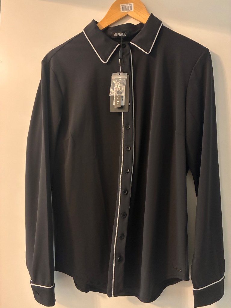 Mi piace travel blouse XL zwart Nieuw met prijskaartje, Kleding | Dames, Mi Piace, Zwart, Maat 42/44 (L), Nieuw