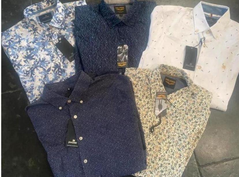 Pme legend Vanguard 5x overhemd blouse partij bundel M nieuw, Maat 48/50 (M), ., Nieuw, Ophalen of Verzenden
