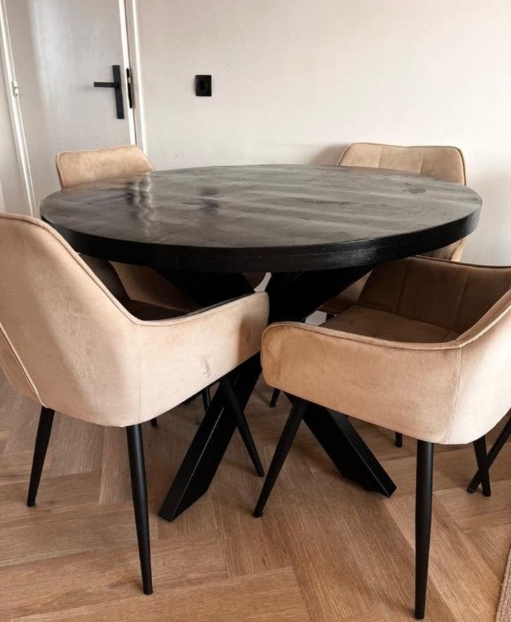 Eetkamerstoelen, Ophalen, Gebruikt, Overige kleuren, Vier