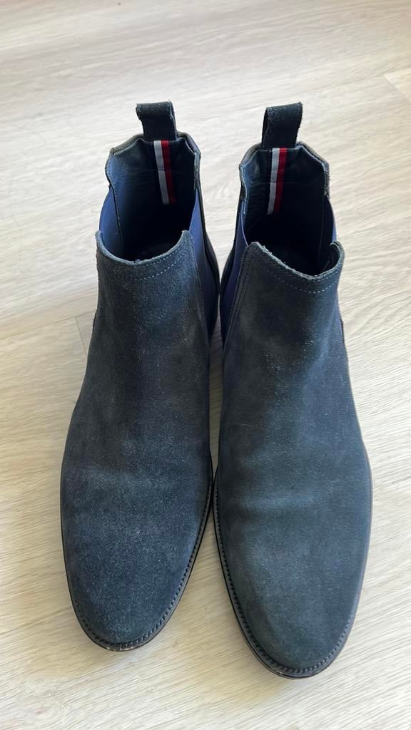Tommy hilfiger boots, Blauw, Boots, Ophalen of Verzenden, Zo goed als nieuw