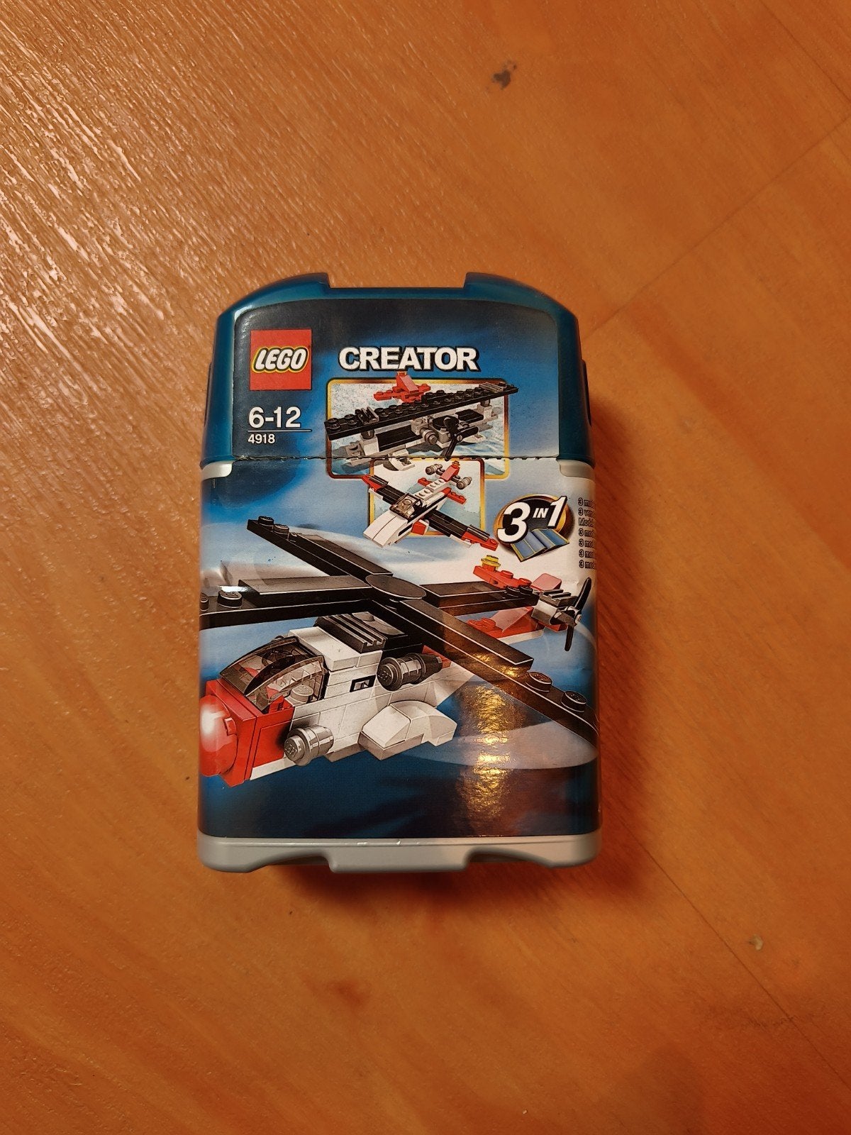 LEGO Creator 4918 Mini Vliegtuig Helikopter 3-in-1, Gebruikt, Lego, Ophalen of Verzenden, Creator
