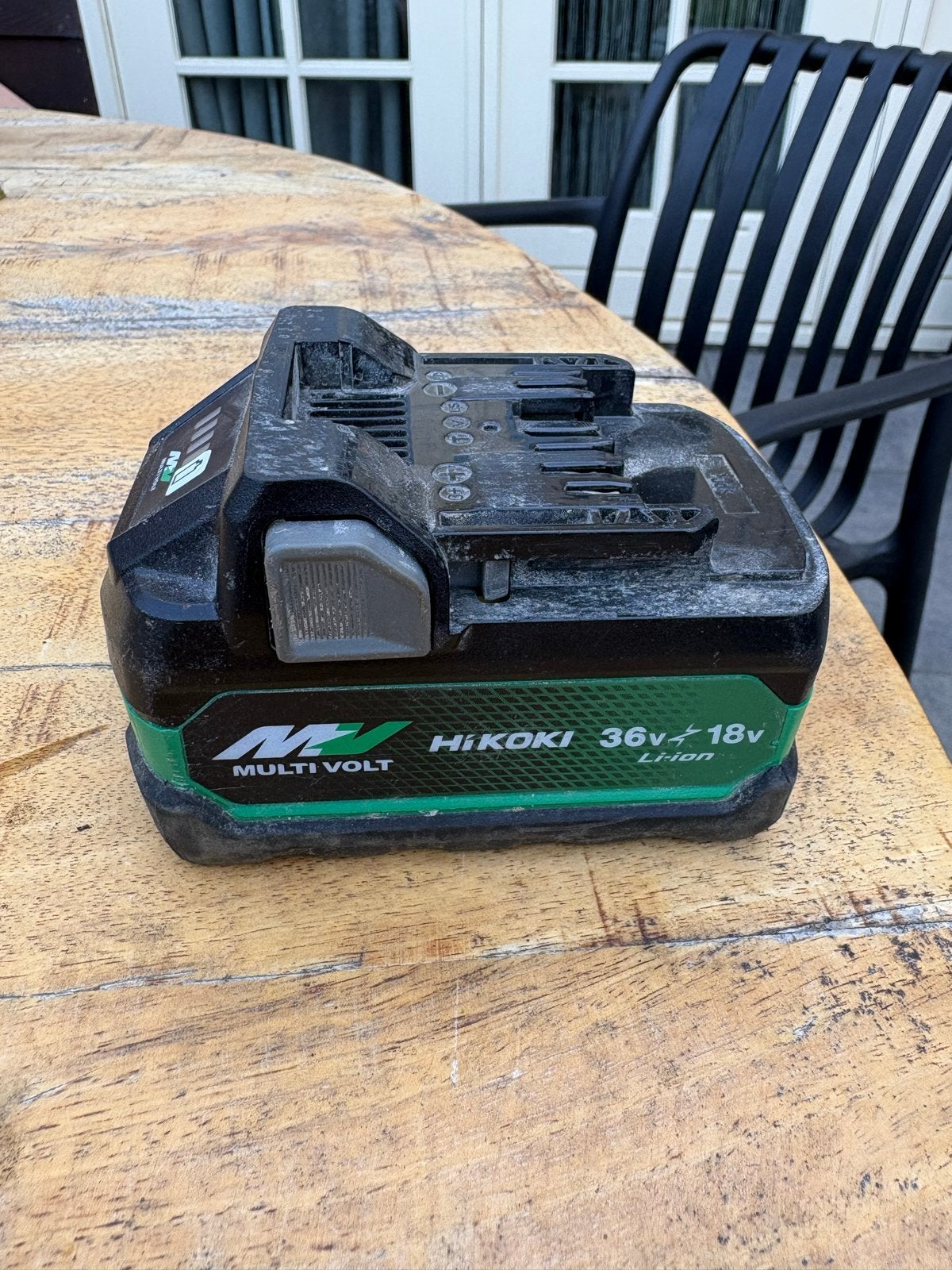 Hikoki Multi Volt 36V/18V Li-ion Accu, Ophalen, Gebruikt