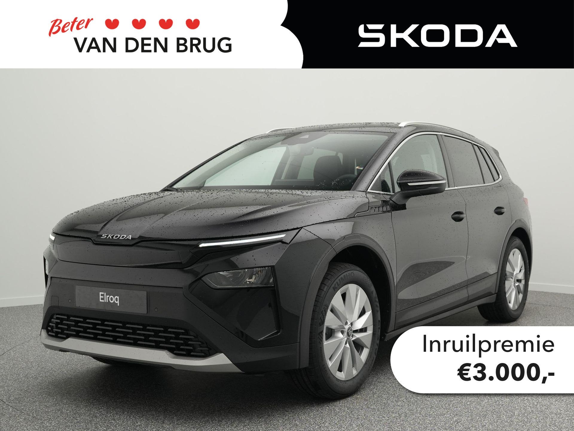 Skoda Elroq Business Edition 85 | Trekhaak | Stoelverwarming, Auto's, Skoda, Automaat, Achterwielaandrijving, Zwart, 286 pk
