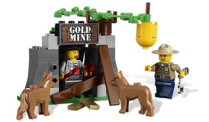 Lego politieburo, Kinderen en Baby's, Speelgoed | Duplo en Lego, Ophalen, Overige typen, City, Gebruikt