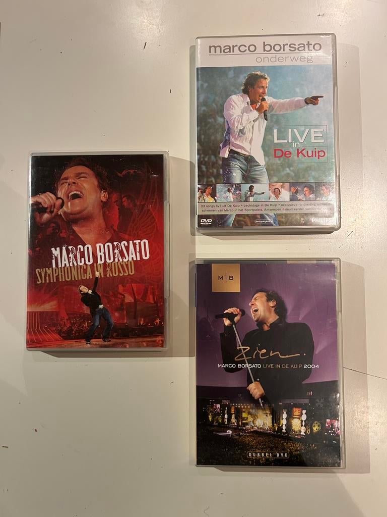Marco Borsato DVD, Cd's en Dvd's, Alle leeftijden, Ophalen of Verzenden, Zo goed als nieuw