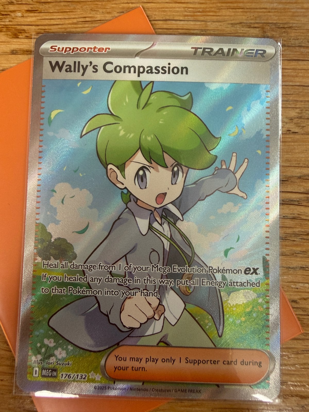 Trainer Wally’s Compassion 176/132 | full art, Ophalen of Verzenden, Nieuw, Losse kaart