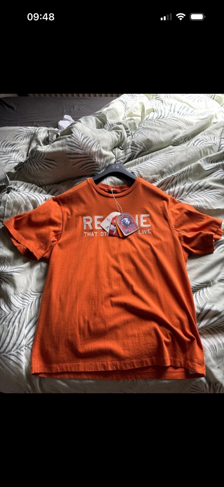 Nieuw parajumpers shirt, Verzenden, Nieuw, Maat 52/54 (L), Oranje