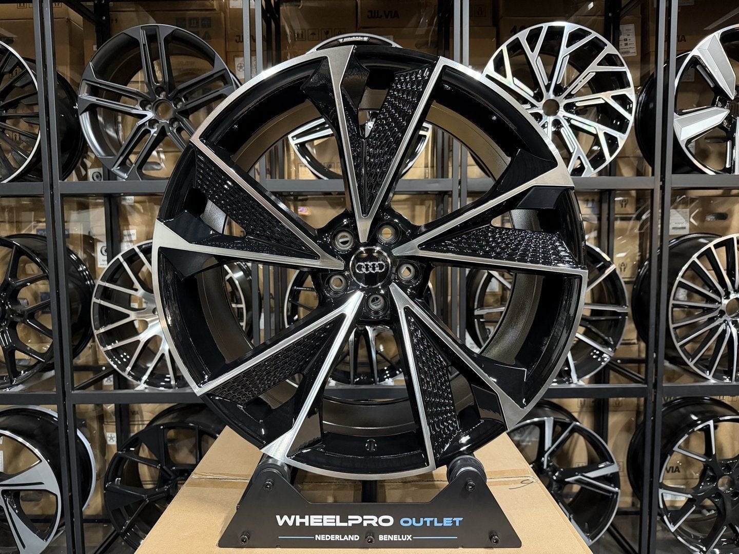 21 inch AUDI RS velgen 5X112 Q7 SQ7 Q8 ETRON S SQ A6 A7 A8, Gebruikt, Velg(en), -, -