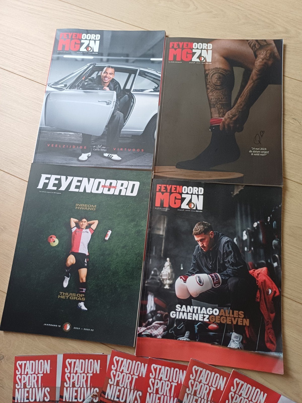 Tijdschriften feyenoord, Ophalen of Verzenden, Zo goed als nieuw, Sport en Vrije tijd