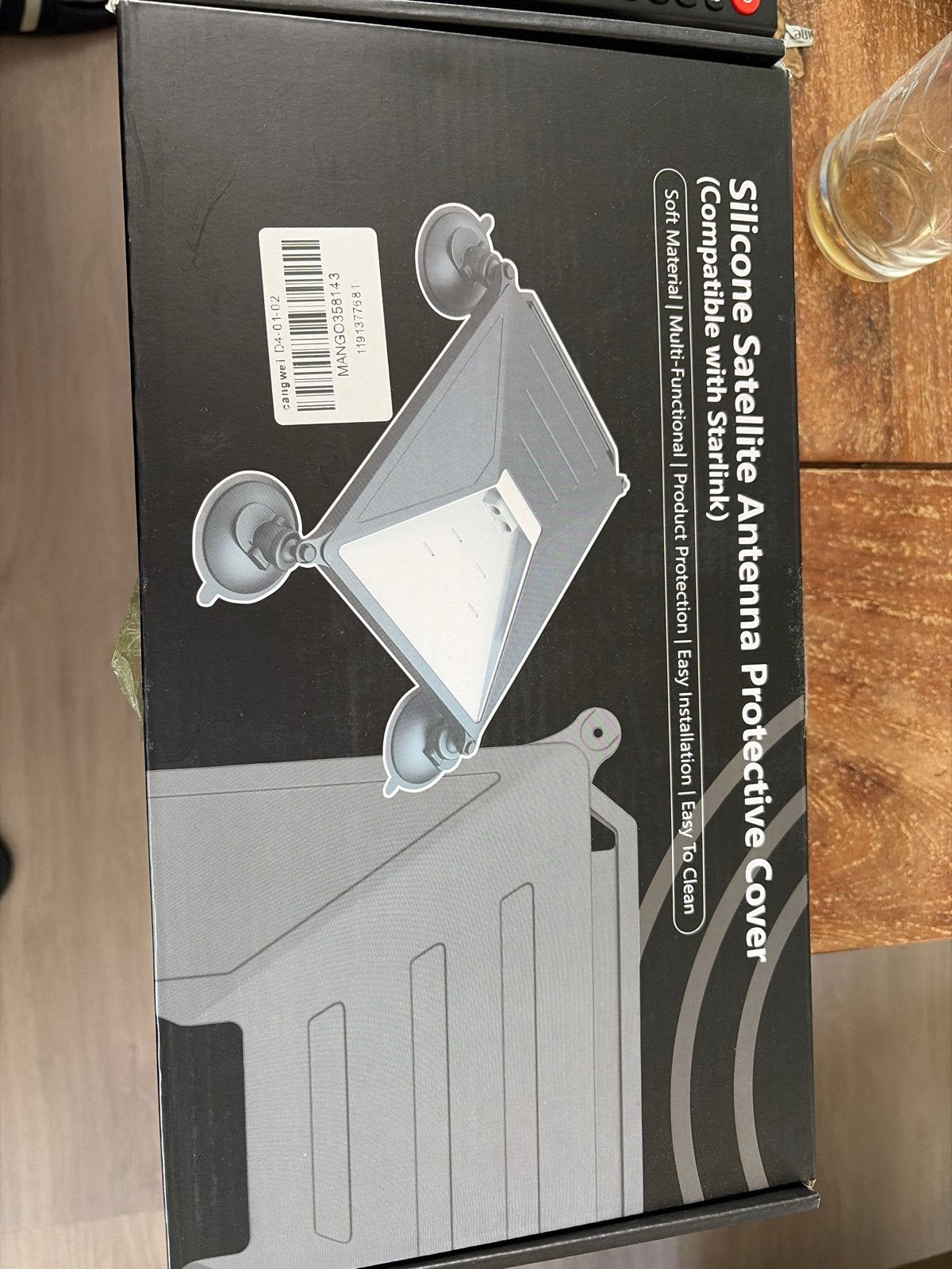 Siliconen Satelliet Antenne Beschermhoes voor Starlink, Audio, Tv en Foto, Schotelantennes, Nieuw, (Schotel)antenne-accessoires