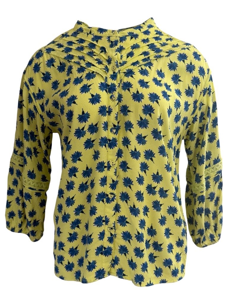 Pom Amsterdam blouse S, Kleding | Dames, Maat 38/40 (M), Geel, Ophalen of Verzenden, Zo goed als nieuw