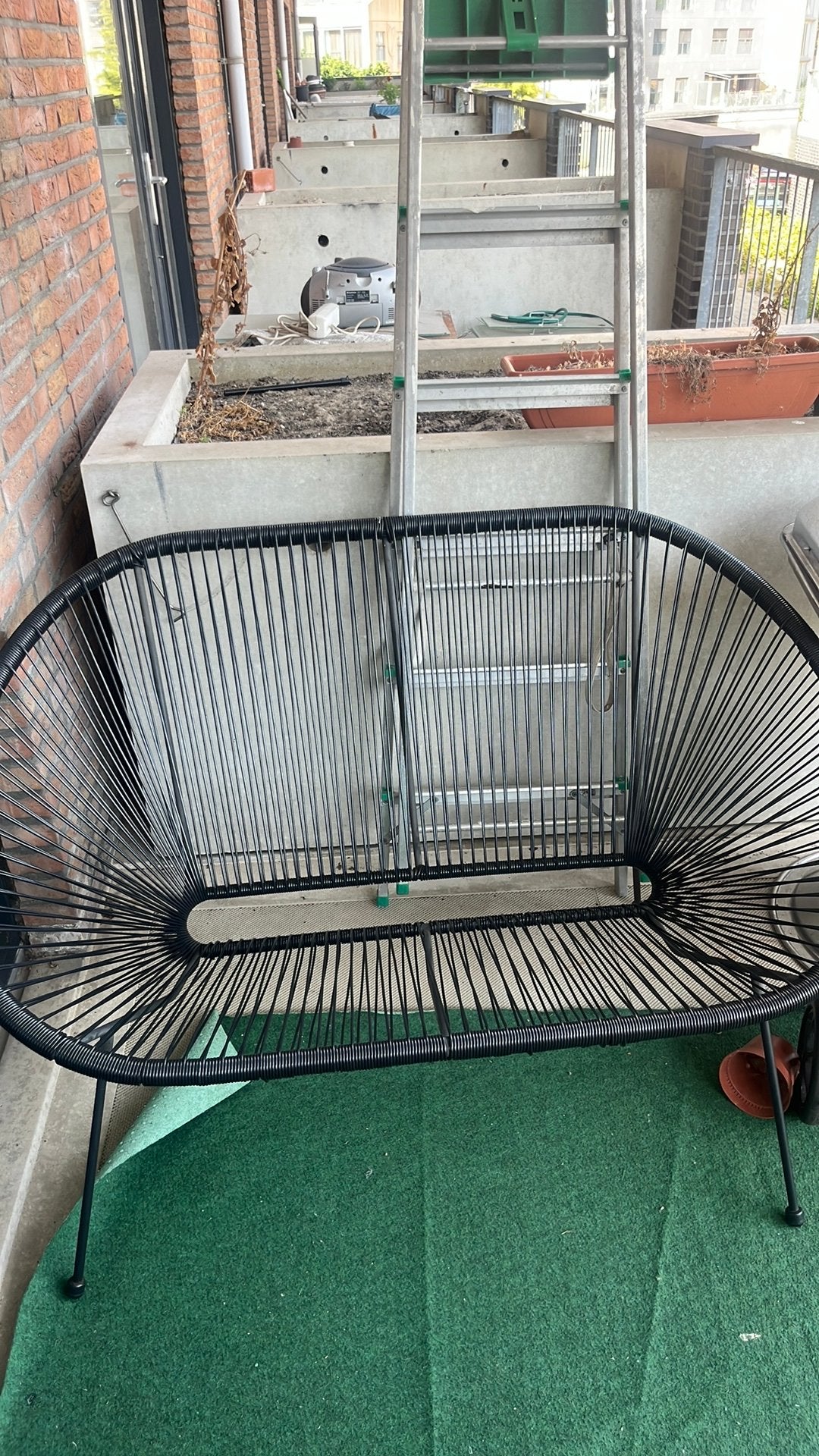 Tuinbank, Ophalen, Zo goed als nieuw