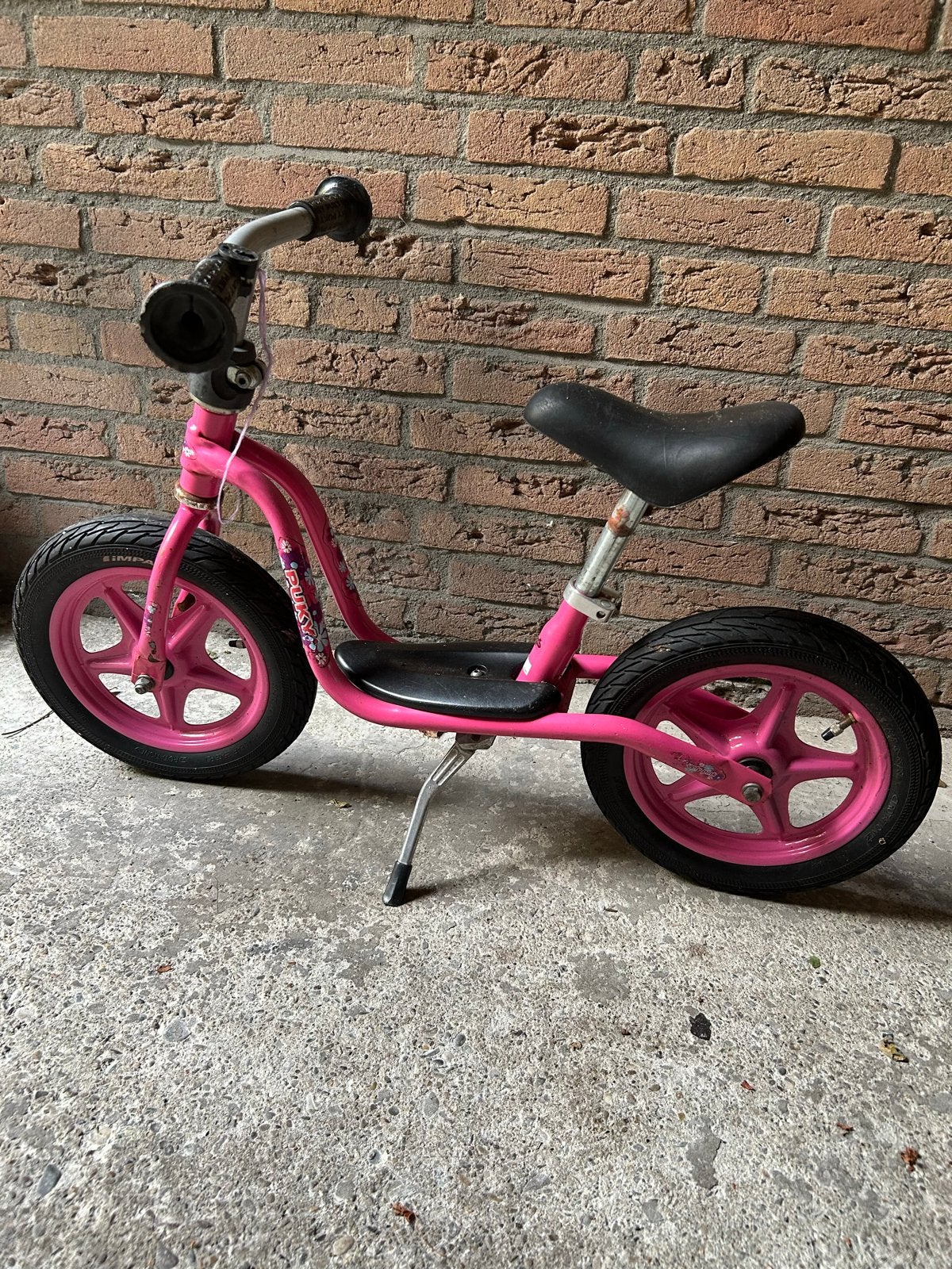 Roze Puky loopfiets, ideaal voor jonge kinderen, Ophalen, Gebruikt, Velgrem