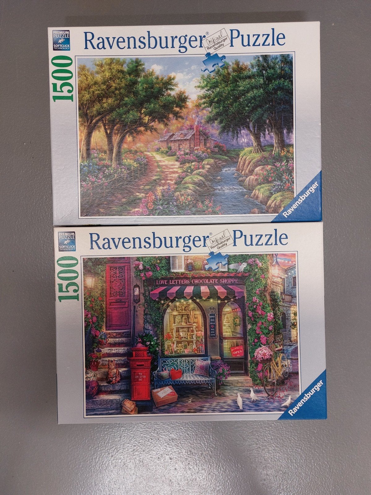 Ravensburger Puzzel 1500 Stukjes  (2 stuks), Ophalen of Verzenden, 500 t/m 1500 stukjes, Zo goed als nieuw