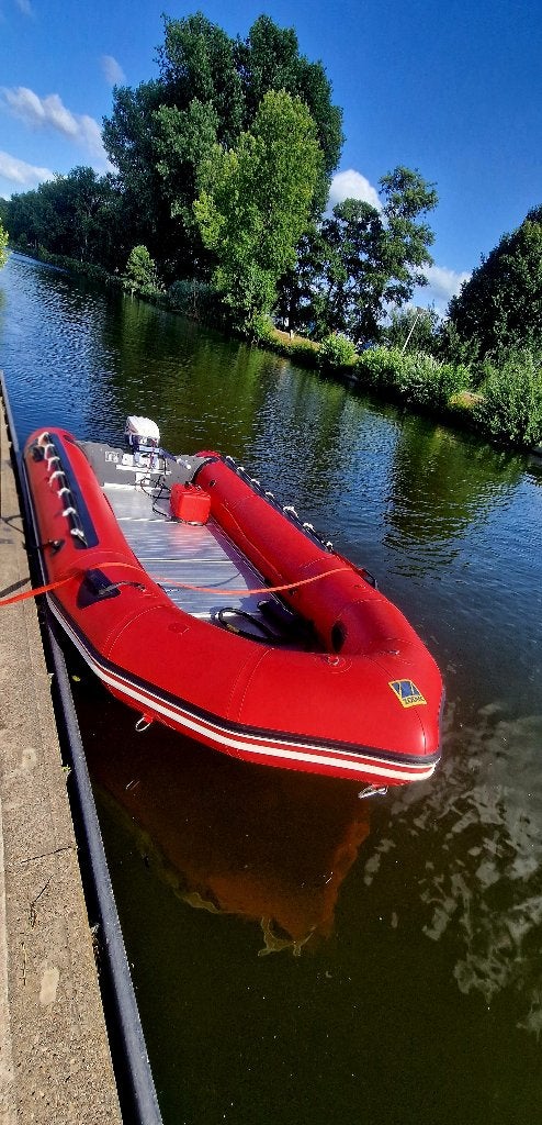 Rubberboot Zodiac futura s Mark 2, Ophalen, Gebruikt