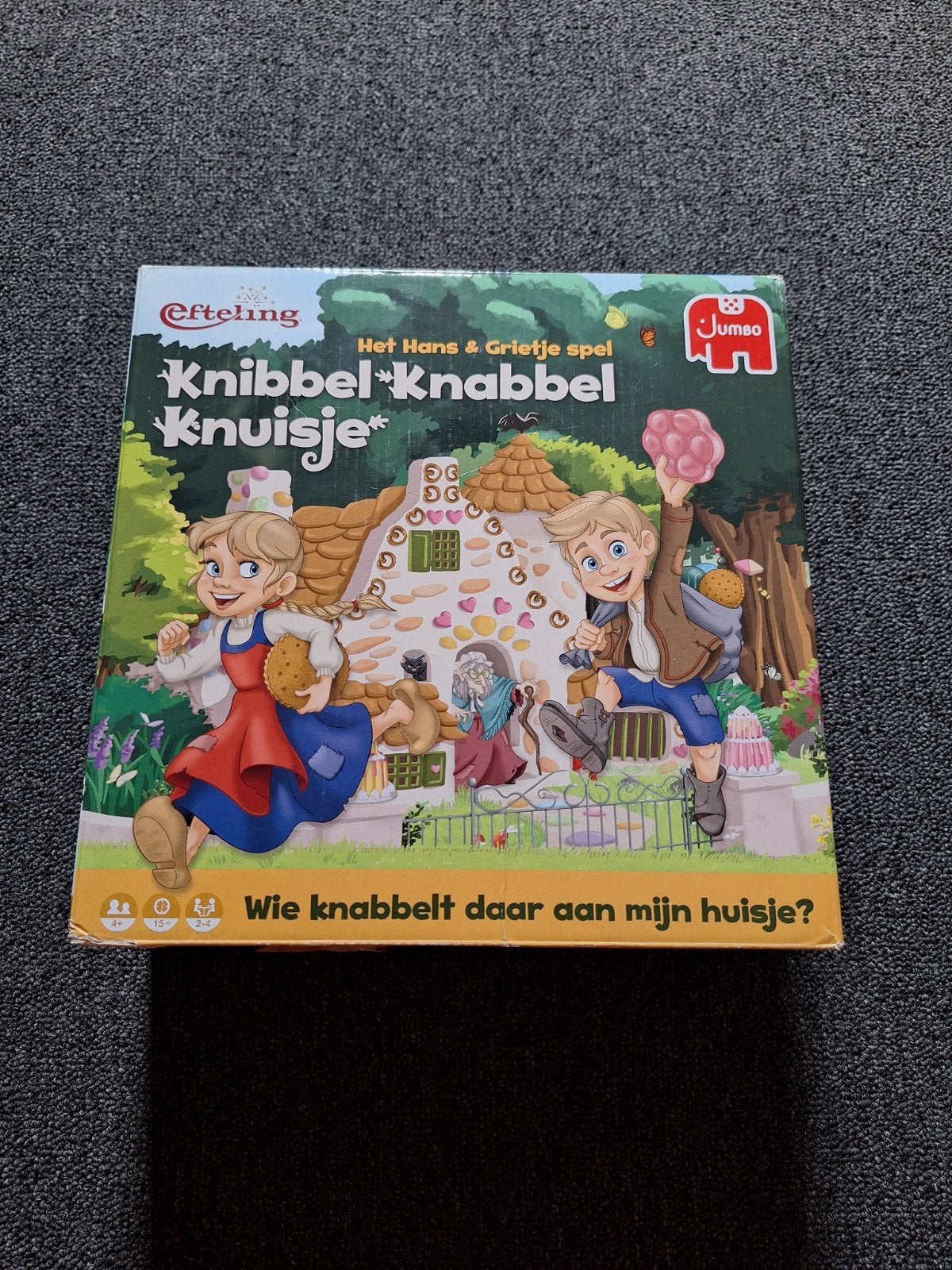 Knibbel Knabbel Knuisje spel - Zo goed als nieuw, Ophalen of Verzenden, Zo goed als nieuw