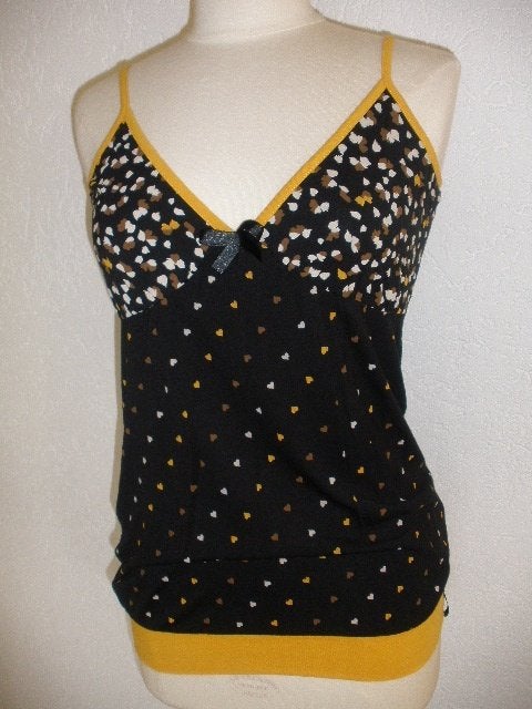 DEPT top zwart met hartjes maat M - nieuw -, Kleding | Dames, Maat 38/40 (M), Zwart, Nieuw, Ophalen of Verzenden