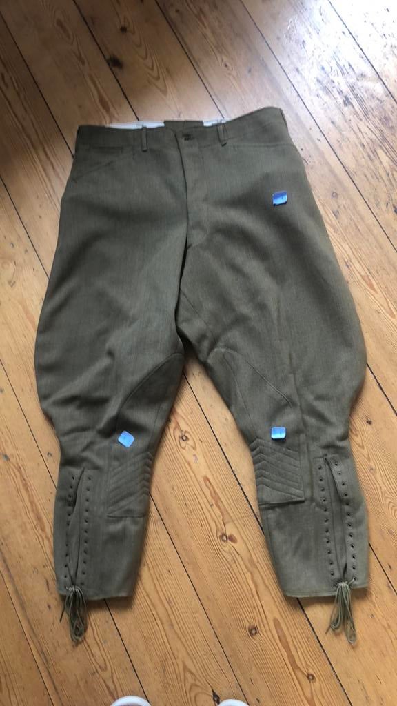 US ARMY cavalry OD wool trousers pre ww2, Ophalen of Verzenden, Zo goed als nieuw, Jongetje of Meisje, Broekje
