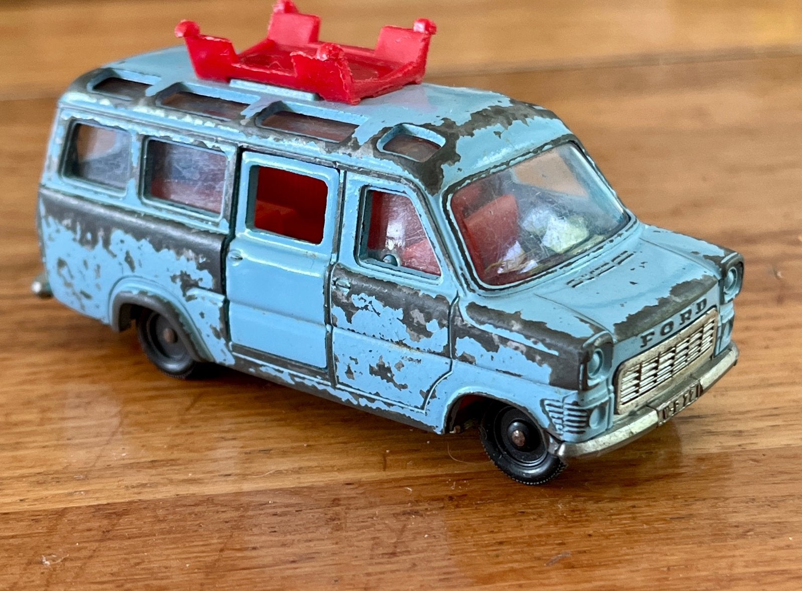 Ford Transit (Bedford) camperbus, Siku, Ophalen of Verzenden, Gebruikt, Auto