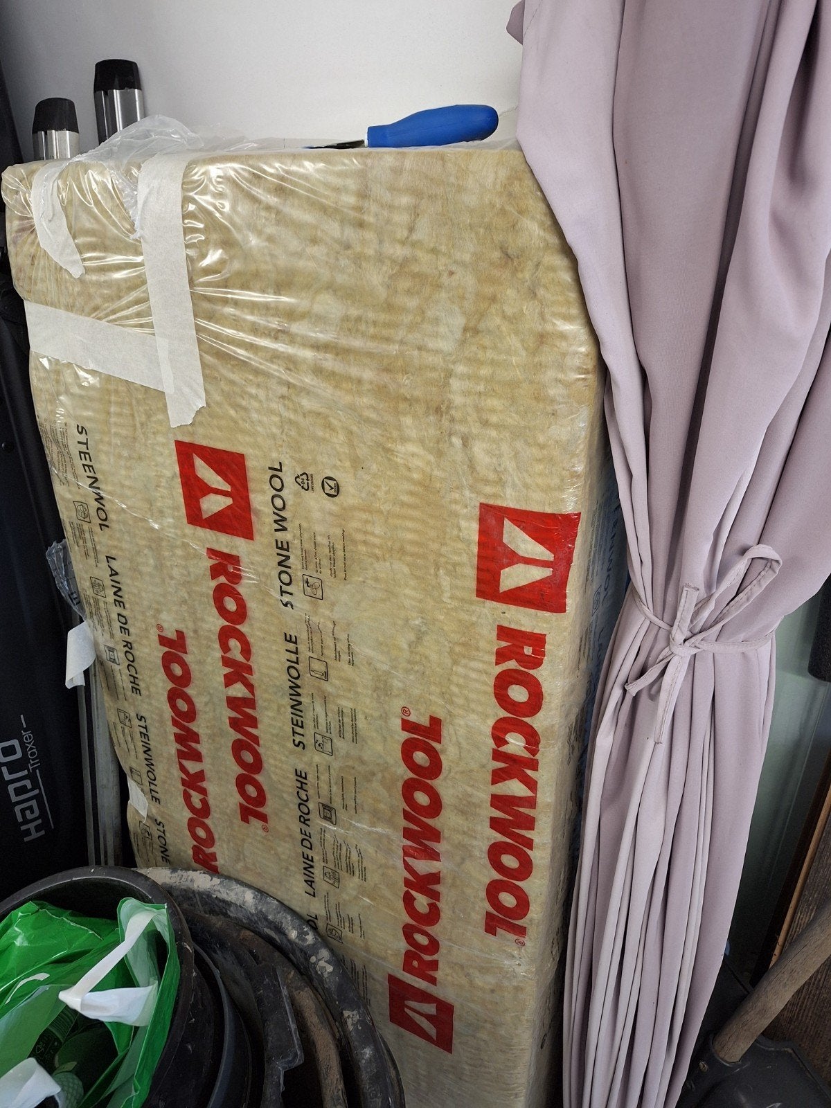 Rockwool Steenwol Isolatie 70mm - Nieuw, Ophalen, 4 tot 8 cm, Vloerisolatie, Nieuw