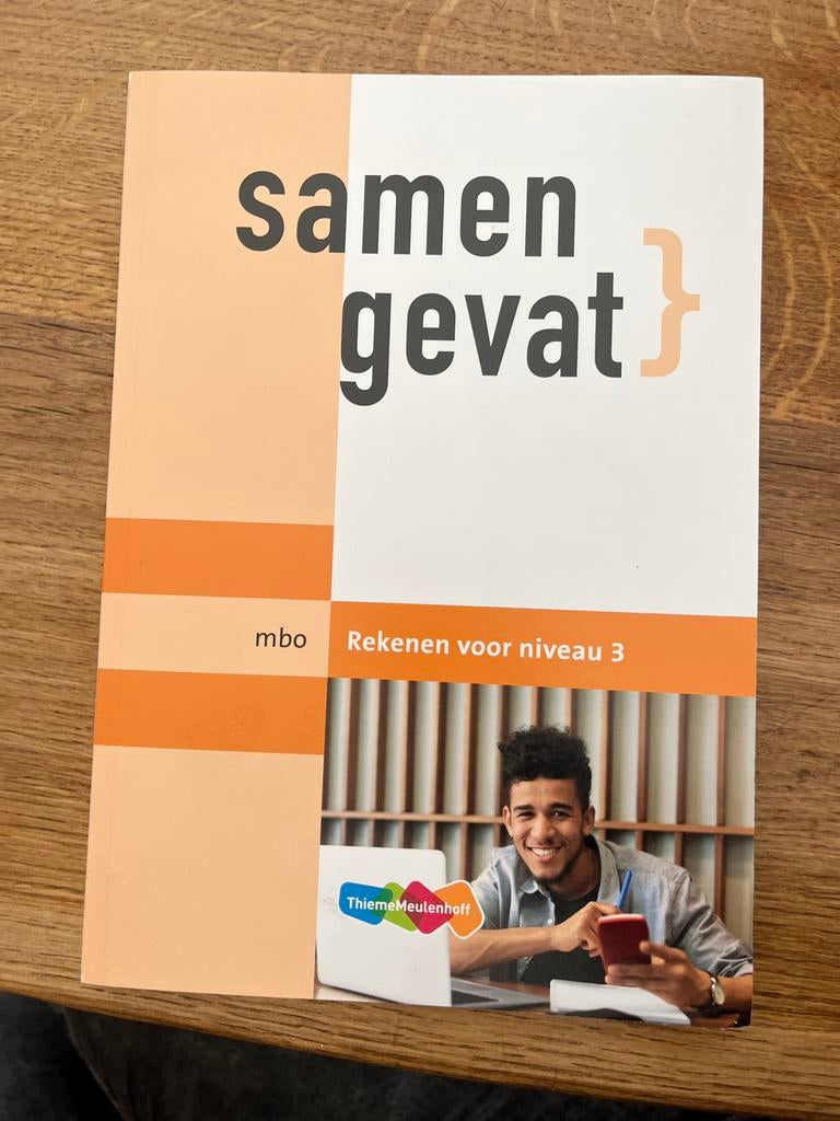 Samengevat MBO Rekenen voor niveau 3 - Zo goed als nieuw, Boeken, Ophalen of Verzenden, Zo goed als nieuw, MBO