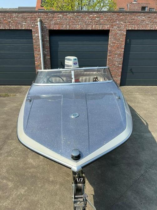 glastron GT150 Johnson 65 pk,  mercury, trailer, ruilen kan, Watersport en Boten, Speedboten, Ophalen